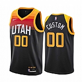 Men & Youth Customized Utah Jazz Black Nike Swingman 2020-21 City Edition Jersey,baseball caps,new era cap wholesale,wholesale hats