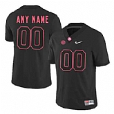 Men's Alabama Crimson Tide Black Customized College Football Jersey,baseball caps,new era cap wholesale,wholesale hats