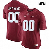 Men's Alabama Crimson Tide Customized Crimson Red Nike Limited Jersey,baseball caps,new era cap wholesale,wholesale hats