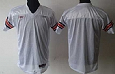 Men's Auburn Tigers Customized White Jersey