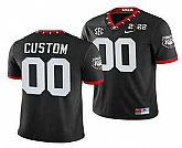 Men's Georgia Bulldogs ACTIVE PLAYER Customized 2022 Patch Black College Football Stitched Jersey,baseball caps,new era cap wholesale,wholesale hats