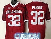 Men's Oklahoma Sooners Customized Red 2016 College Football Nike Limited Jersey,baseball caps,new era cap wholesale,wholesale hats