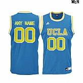 Men's UCLA Bruins Custom Adidas Light Blue College Basketball Jersey,baseball caps,new era cap wholesale,wholesale hats