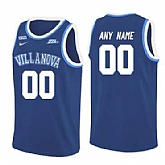 Men's Villanova Wildcats Blue Customized College Basketball Jersey,baseball caps,new era cap wholesale,wholesale hats