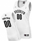 Women's Customized Brooklyn Nets White Jersey ,baseball caps,new era cap wholesale,wholesale hats