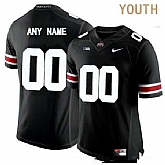 Youth Ohio State Buckeyes Customized College Football Nike Black Limited Jersey