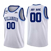 Youth Villanova Wildcats White Customized College Basketball Jersey