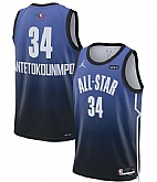 Men's 2023 All-Star #34 Giannis Antetokounmpo Blue Game Swingman Stitched Basketball Jersey Dzhi,baseball caps,new era cap wholesale,wholesale hats