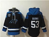 Men's Carolina Panthers #53 Brian Burns Black Ageless Must-Have Lace-Up Pullover Hoodie,baseball caps,new era cap wholesale,wholesale hats
