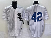 Men's Chicago White Sox #42 Jackie Robinson Black Cool Base Stitched Jersey,baseball caps,new era cap wholesale,wholesale hats