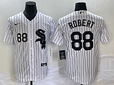Men's Chicago White Sox #88 Luis Robert White Cool Base Stitched Jersey,baseball caps,new era cap wholesale,wholesale hats