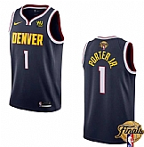 Men's Denver Nuggets #1 Michael Porter Jr. Navy 2023 Finals Icon Edition Stitched Basketball Jersey Dzhi,baseball caps,new era cap wholesale,wholesale hats