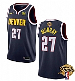 Men's Denver Nuggets #27 Jamal Murray Navy 2023 Finals Icon Edition Stitched Basketball Jersey Dzhi,baseball caps,new era cap wholesale,wholesale hats