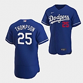 Men's Los Angeles Dodgers #25 Trayce Thompson Royal Flex Base Stitched Jersey Dzhi,baseball caps,new era cap wholesale,wholesale hats