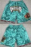 Men's Memphis Grizzlies Aqua Shorts (Run Small),baseball caps,new era cap wholesale,wholesale hats