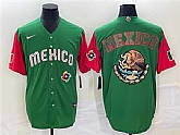 Men's Mexico 2023 Green Team Big Logo World Baseball Classic Stitched Jersey,baseball caps,new era cap wholesale,wholesale hats