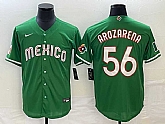 Men's Mexico Baseball #56 Randy Arozarena 2023 Green World Classic Stitched Jersey (2),baseball caps,new era cap wholesale,wholesale hats