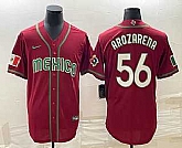 Men's Mexico Baseball #56 Randy Arozarena 2023 Red World Classic Stitched Jerseys,baseball caps,new era cap wholesale,wholesale hats