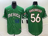 Men's Mexico Baseball #56 Randy Arozarena Number 2023 Green World Classic Stitched Jersey (2),baseball caps,new era cap wholesale,wholesale hats