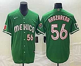 Men's Mexico Baseball #56 Randy Arozarena Number 2023 Green World Classic Stitched Jersey2,baseball caps,new era cap wholesale,wholesale hats