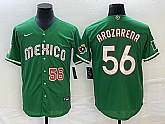 Men's Mexico Baseball #56 Randy Arozarena Number 2023 Green World Classic Stitched Jersey3,baseball caps,new era cap wholesale,wholesale hats