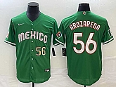 Men's Mexico Baseball #56 Randy Arozarena Number 2023 Green World Classic Stitched Jersey4,baseball caps,new era cap wholesale,wholesale hats