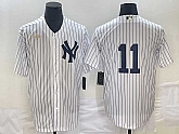 Men's New York Yankees #11 Anthony Volpe White No Name Throwback Stitched MLB Cool Base Nike Jersey,baseball caps,new era cap wholesale,wholesale hats