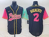 Men's San Diego Padres #2 Xander Bogaerts Brack NEW 2023 City Connect Cool Base Stitched Jersey,baseball caps,new era cap wholesale,wholesale hats