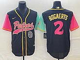 Men's San Diego Padres #2 Xander Bogaerts Brack NEW 2023 City Connect Cool Base Stitched Jerseys,baseball caps,new era cap wholesale,wholesale hats
