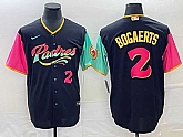 Men's San Diego Padres #2 Xander Bogaerts Number 2022 Black City Connect Cool Base Stitched Jersey,baseball caps,new era cap wholesale,wholesale hats