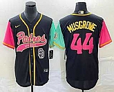 Men's San Diego Padres #44 Joe Musgrove Black NEW 2023 City Connect Cool Base Stitched Jersey,baseball caps,new era cap wholesale,wholesale hats