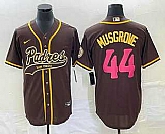 Men's San Diego Padres #44 Joe Musgrove Brown NEW 2023 City Connect Cool Base Stitched Jersey,baseball caps,new era cap wholesale,wholesale hats