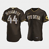 Men's San Diego Padres #44 Joe Musgrove Diamond Edition Brown Jersey,baseball caps,new era cap wholesale,wholesale hats