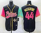 Men's San Diego Padres #44 Joe Musgrove Number Black NEW 2023 City Connect Cool Base Stitched Jersey,baseball caps,new era cap wholesale,wholesale hats