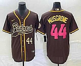 Men's San Diego Padres #44 Joe Musgrove Number Brown NEW 2023 City Connect Cool Base Stitched Jersey,baseball caps,new era cap wholesale,wholesale hats
