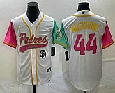 Men's San Diego Padres #44 Joe Musgrove White NEW 2023 City Connect Cool Base Stitched Jerseys,baseball caps,new era cap wholesale,wholesale hats