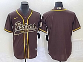 Men's San Diego Padres Blank Borwn Cool Base With Patch Stitched Baseball Jersey,baseball caps,new era cap wholesale,wholesale hats