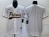 Men's San Diego Padres Blank White Cool Base With Patch Stitched Baseball Jersey,baseball caps,new era cap wholesale,wholesale hats