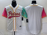Men's San Diego Padres Blank White NEW 2023 City Connect Cool Base Stitched Jersey,baseball caps,new era cap wholesale,wholesale hats