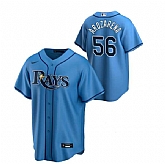 Men's Tampa Bay Rays #56 Randy Arozarena Blue Cool Base Stitched Baseball Jersey Dzhi,baseball caps,new era cap wholesale,wholesale hats