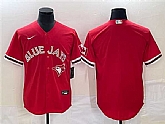 Men's Toronto Blue Jays Blank Red Cool Base Stitched Jersey,baseball caps,new era cap wholesale,wholesale hats