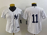 Women's New York Yankees #11 Anthony Volpe White No Name Stitched MLB Nike Cool Base Jersey,baseball caps,new era cap wholesale,wholesale hats