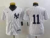 Youth New York Yankees #11 Anthony Volpe White No Name Stitched MLB Nike Cool Base Jersey,baseball caps,new era cap wholesale,wholesale hats
