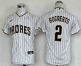 Youth San Diego Padres #2 Xander Bogaerts White Cool Base Stitched Baseball Jersey,baseball caps,new era cap wholesale,wholesale hats