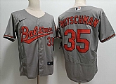 Men's Baltimore Orioles #35 Adley Rutschman Grey Stitched Flex Base Nike Jersey,baseball caps,new era cap wholesale,wholesale hats