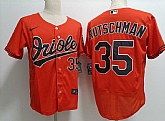 Men's Baltimore Orioles #35 Adley Rutschman Orange Stitched Flex Base Nike Jersey,baseball caps,new era cap wholesale,wholesale hats