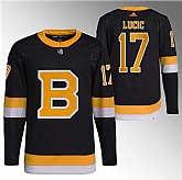 Men's Boston Bruins #17 Milan Lucic Black Home Breakaway Stitched Jersey,baseball caps,new era cap wholesale,wholesale hats