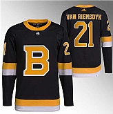 Men's Boston Bruins #21 James van Riemsdyk Black Home Breakaway Stitched Jersey,baseball caps,new era cap wholesale,wholesale hats