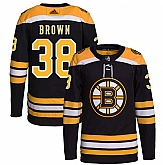 Men's Boston Bruins #38 Patrick Brown Black Stitched Jersey,baseball caps,new era cap wholesale,wholesale hats