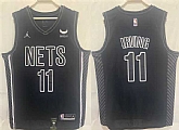 Men's Brooklyn Nets #11 Kyrie Irving Black Stitched Basketball Jersey,baseball caps,new era cap wholesale,wholesale hats